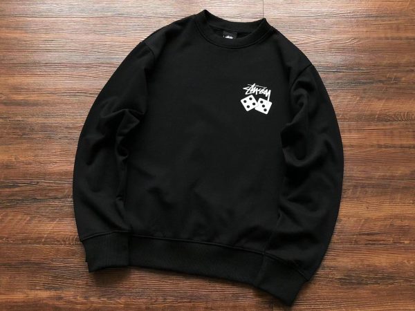 Stussy Dice Pigment Dyed Crew Sweater