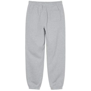 Stussy-Stock-Logo-Gray-Pants